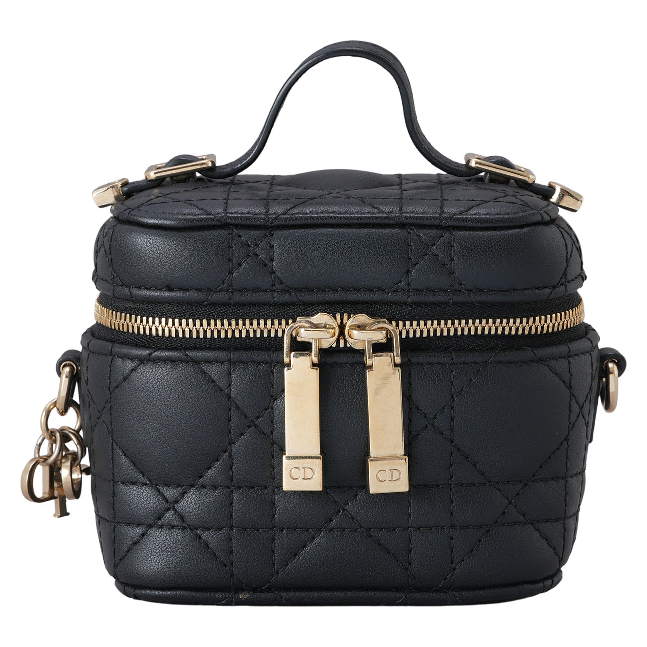 CHRISTIAN DIOR(USED)디올 미니 탑핸들 크로스백